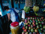 Tropical fruits for sale in Tijuana.
