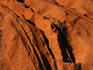 Detail of the sculptered surface of Uluru (Ayers Rock)