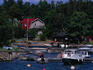 Fishing harbour in Helsinki.