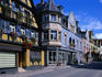 Historic buildings, in characteristic German style, in the Black Forest (Schwarzwald) town of Zell.
