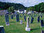 Tombstones in the Old Cemetery.