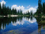 Reflections in Balsam Lake, Mt Revelstoke National Park.