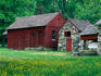 The old barn which provided the quarters for the famous French volunteer and patriot Lafayette at the battle of Brandywine against the British in 1777- Brandywine Battlefield Park.