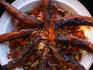 A spiced up bowl of pindang, the south Sumatran speciality.