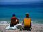 Pebble beach, Croatia