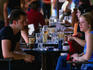 Cafe scene.