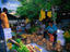 Male market, bananas and coconuts are grown locally however much of the other produce is imported.