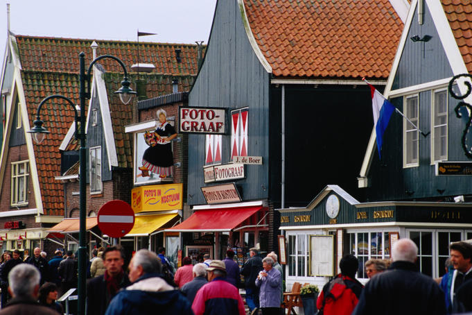 People at Volendam.