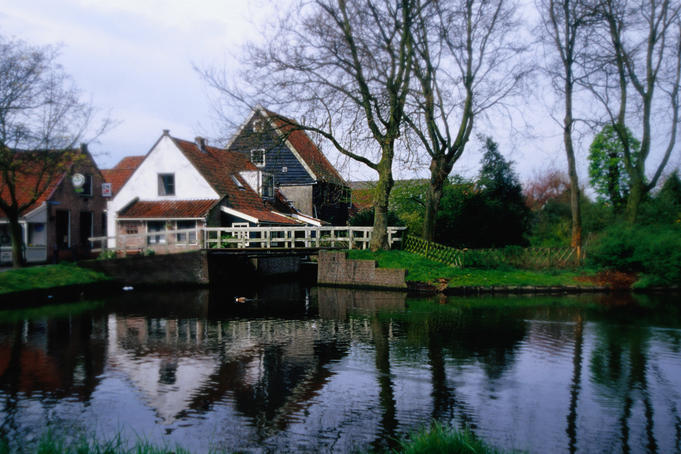 Edam on a rainy day.