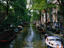 A shady canal scene, Amsterdam