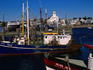 The Provincetown fishing fleet in harbour.