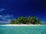 Funafuti Atoll, December 2000. Fualopa Islet, part of the Funafuti Conservation Area, which is 33 sq km of protected lagoon, reef, channels, ocean and islets. The zone was established in 1999.