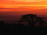 A superb tropical sunset at Monteverde, Costa Rica.