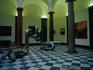 The main gallery room at the Aberdeen Art Gallery.