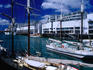 Princess Wharf & boats at dock.
