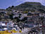 A view of the colourful Mediterranean fishing port of Hydra.