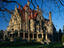 Impressive facade and entrance to what is now a museum, Craigdarroch Castle was built in 1880 as a home to coal millionaire, Robert Dunsmuir, in Victoria on Vancouver Island.