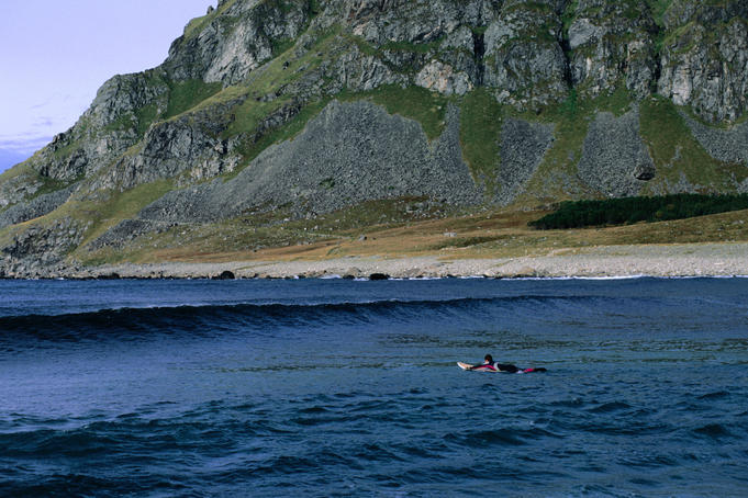 Surfing Lofoten