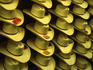 Racks of JR specials at Paris Hatters, San Antonio.