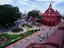 Looking down over Dutch Square at the red-brick Christ Church, Malaysia's oldest Protestant church (1753).