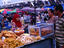 Hawkers stall at the Filipino market in Kota Kinablau.
