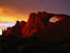 Skyline Arch at sunset, USA