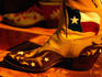 Cowboy boot on display, Texas State Fair.