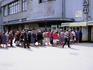 People standing in a line - St Petersburg