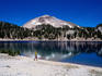 Helen Lake and Mt Lassen - Lassen Volcanic National Parkv, California