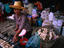 vendor cooks fried bananas, Siem Reap