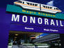 Monorail at Disney's Magic Kingdom.