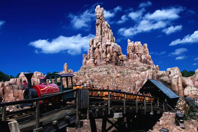 Big Thunder Mountain Railroad at Disney's Magic Kingdom.