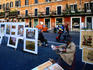 Artists with their works in the Piazza Navona - Rome, Lazio