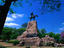 Memorial statue to General Guemes in the Lerma Valley, Salta