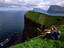 Kunoy island and Ennilberg, Faroe Islands