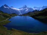 Bachalpsee with peaks beyond.