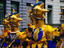 Costumed participants in Fasnacht, a Shrovetide Carnival.