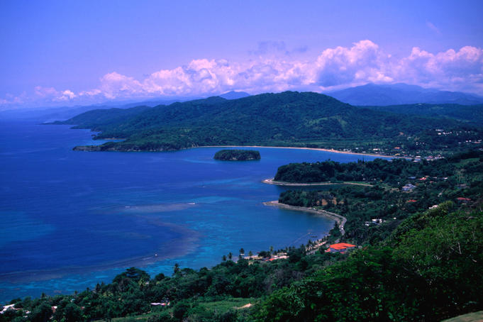 Caribbean views from Firefly, once the home of Noel Coward.