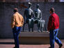 'King and Queen' by Henry Moore in the Hirshhorn Museum and Sculpture Garden in Washington DC.