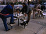 The proper way to play chess when in Dupont Circle in Washington DC.