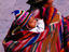 Traditionally dressed child, Cuzco