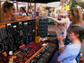 Jewellery stall at Nightcliff market.