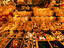 Stall of Christmas tree decorations at Christkindlesmarkt (Christmas market).