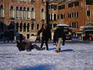 Snowfights on the Campo di Sant'Angelo (aka Sant'Anzolo), Sestiere di San Marco.