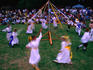 Children join in the festivities at Auckland's International Cultural Festival.