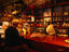 A customer at the bar of Cafe L'Affare.