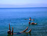 Floating like a cork in the salty water of the Dead Sea is a memorable experience.