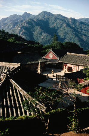 Haeinsa temple complex.
