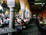 Cafes around the zocalo; a nice place for a cold beer and watching the people on parade - Oaxaca