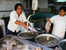Cleaning and weighing fish in the Fish Market - Puerto Veracruz, Veracruz